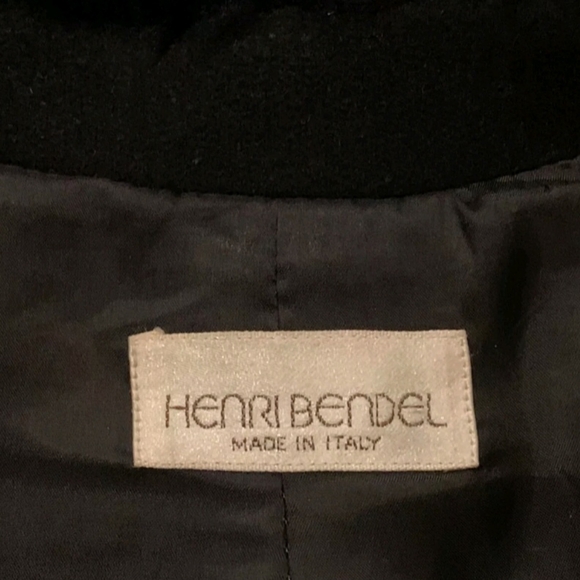HENRI BENDEL WOOL COAT with giant hood - Picture 7 of 8